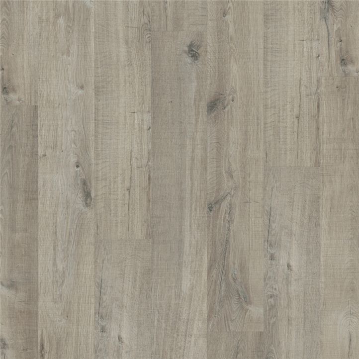 Quick Step Pulse Hybrid Cotton Oak Grey With Saw Cuts