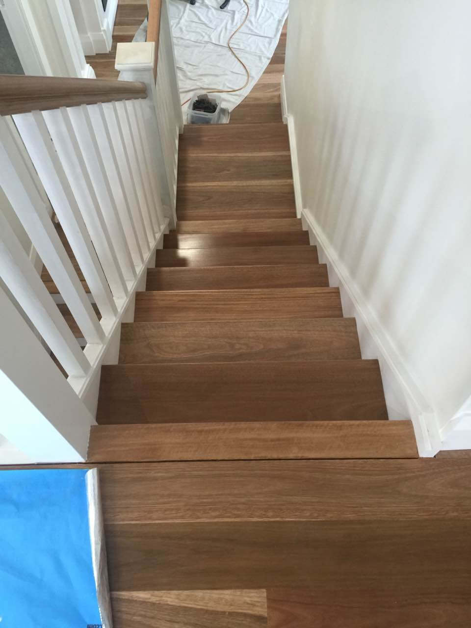 Install Solid Timber Staircase