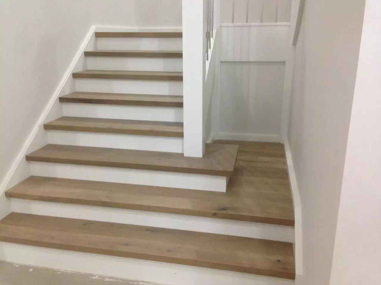 Engineered Oak Latte Stairs Tread Only