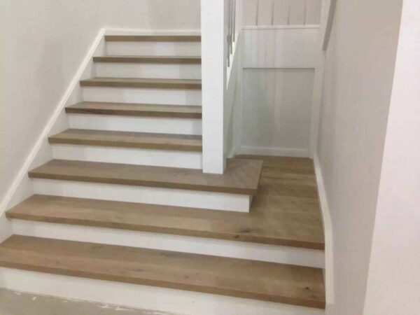Engineered Oak Latte Stairs Tread Only