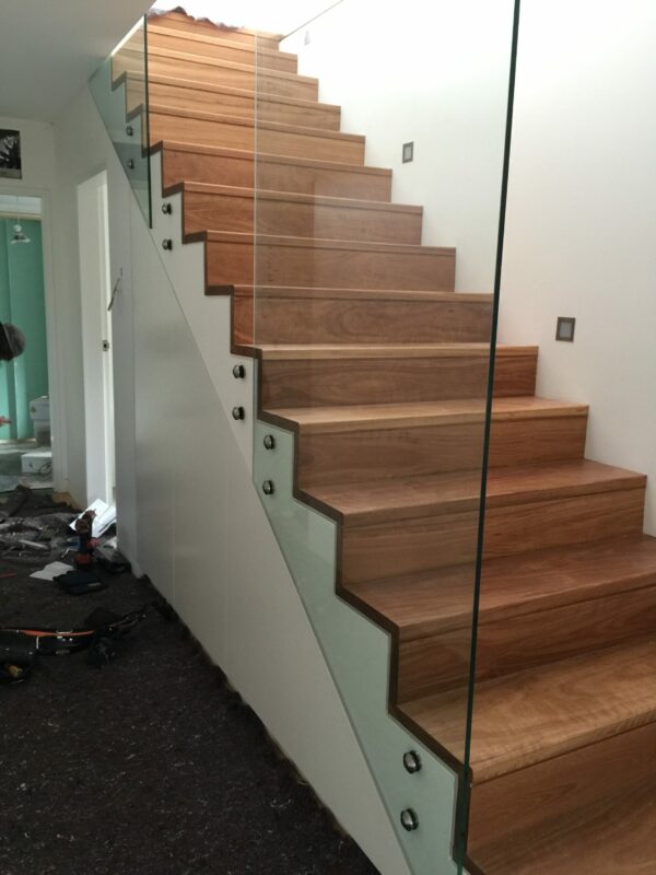 Solid Blackbutt 280mm Stairs